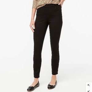 Jcrew Black Gigi Stretch Pant